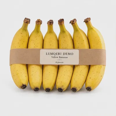 Yellow Bananas — 6 pieces — hero