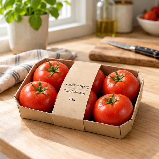 Round Tomatoes — serving inspiration