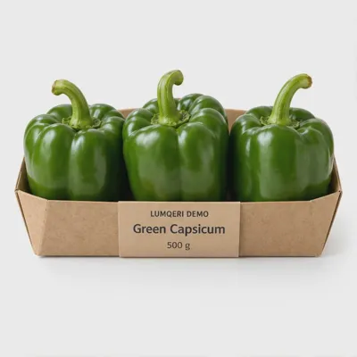 Green Capsicum — 500 g — hero