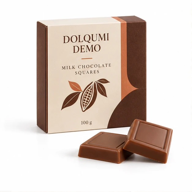 Milk Chocolate Squares