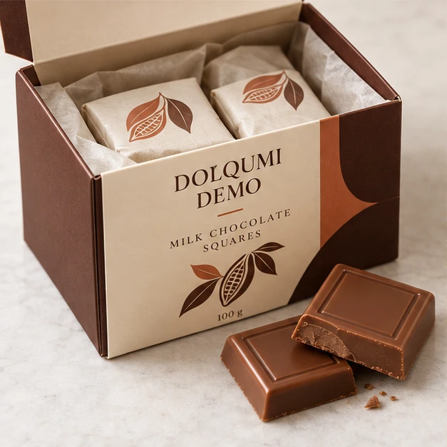 Milk Chocolate Squares — product detail