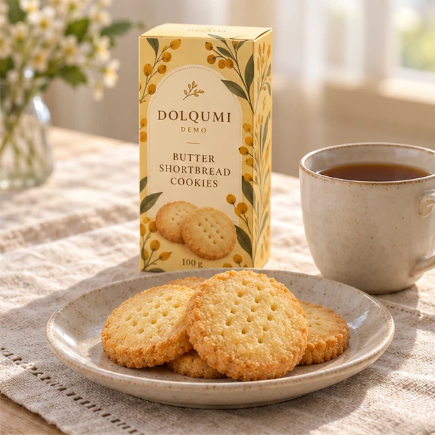 Butter Shortbread Cookies — serving inspiration