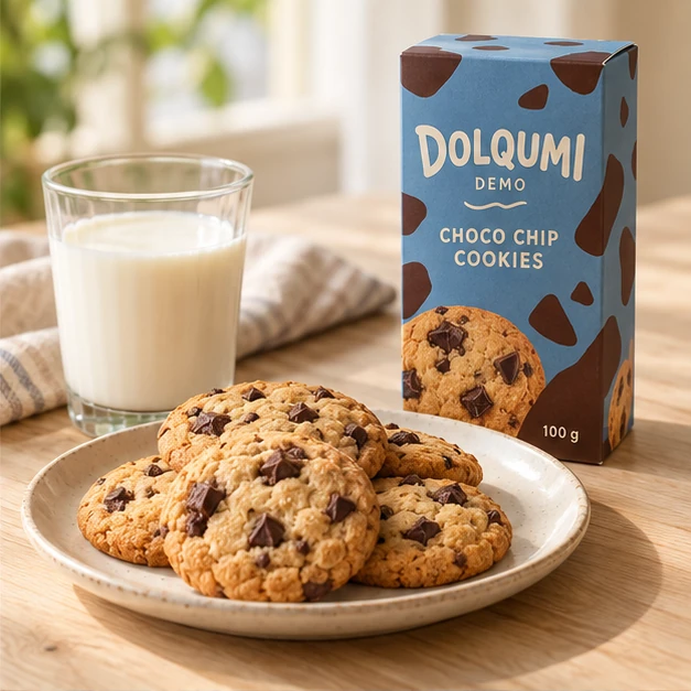 Choco Chip Cookies — serving inspiration