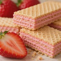 Strawberry Cream Wafers