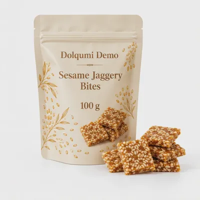 Sesame Jaggery Bites — 100 g — hero