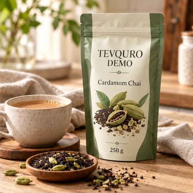 Cardamom Chai — serving inspiration