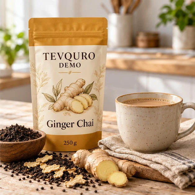 Ginger Chai — serving inspiration