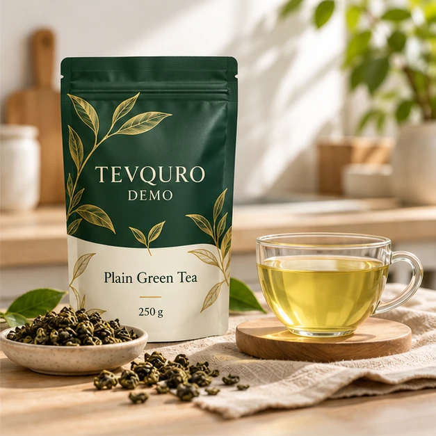 Plain Green Tea — serving inspiration