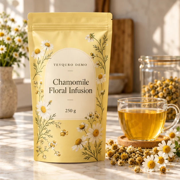 Chamomile Floral Infusion — serving inspiration