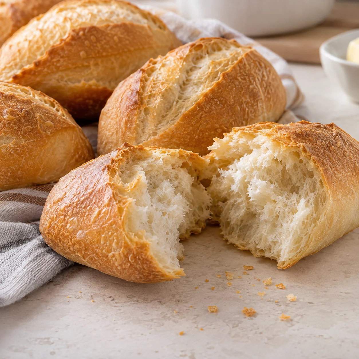 French rolls — serving inspiration
