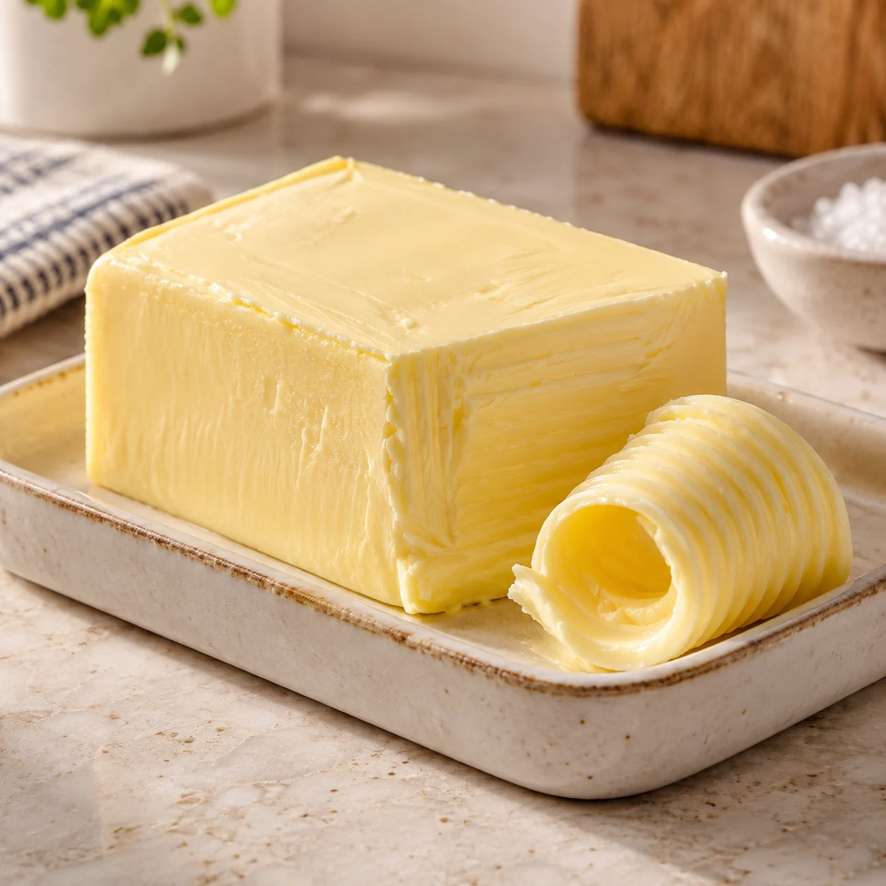 Salted butter — serving inspiration