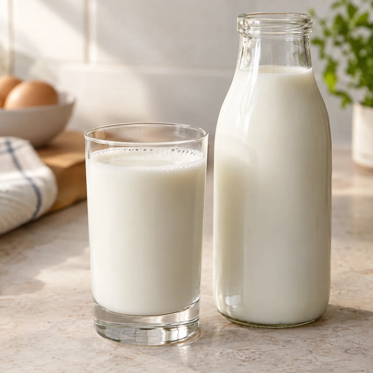 Whole milk — serving inspiration