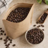 Roasted coffee beans, 250 g — detail view