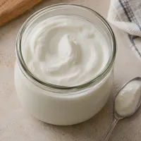 Plain yogurt, 400 g — detail view