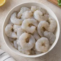 Peeled prawns, 250 g — detail view