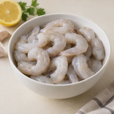 Peeled prawns, 250 g — product view