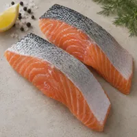Salmon fillets, 250 g — detail view