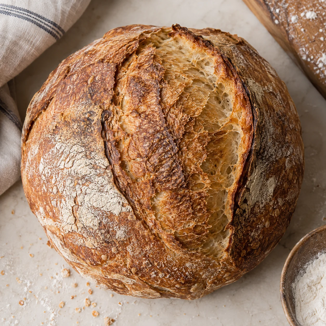 Sourdough loaf, 500 g — serving inspiration