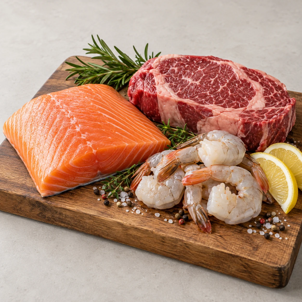 Meat & seafood